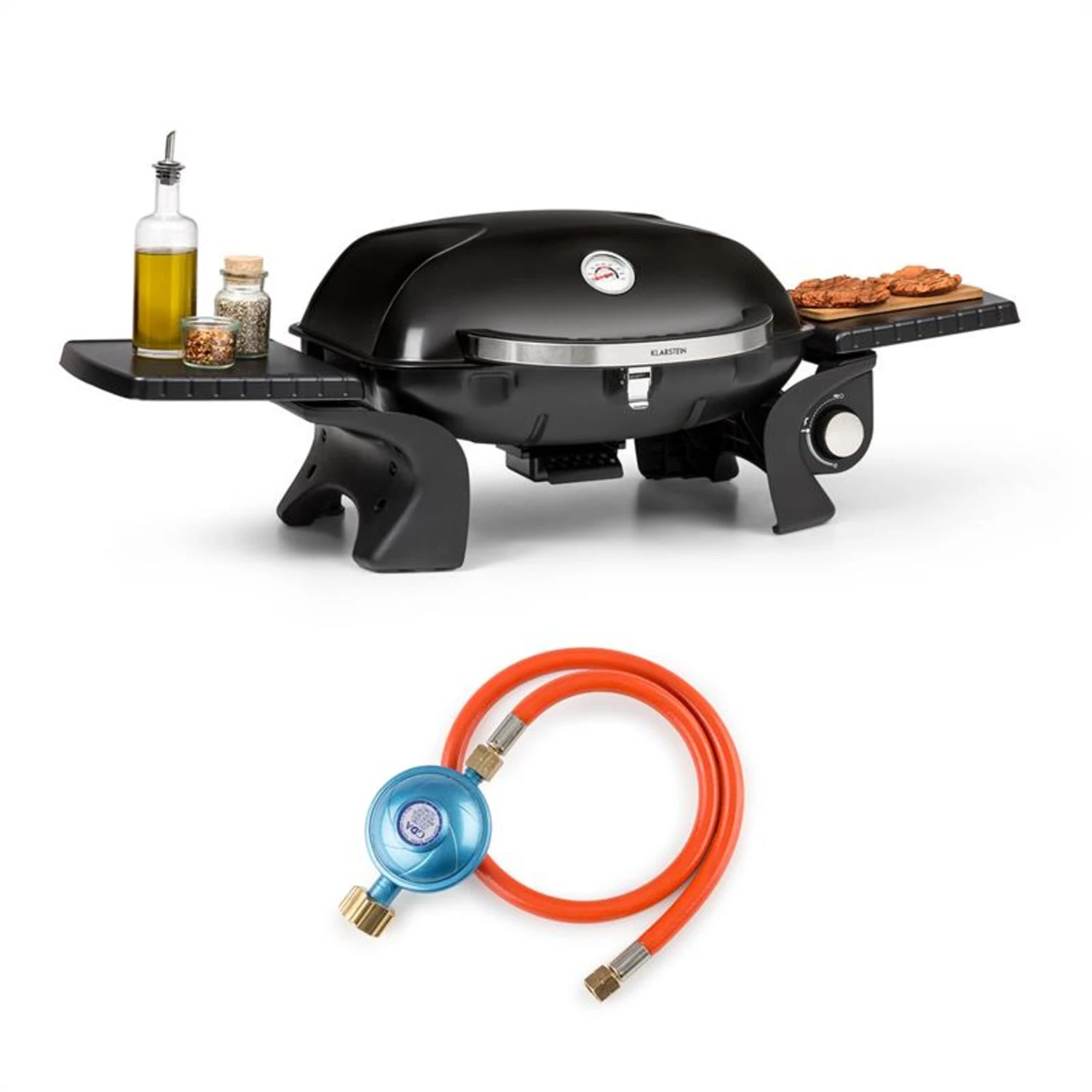 Parforce One 3,5kW 12000BTU 300°C SNJS Gasschlauch Schwarz 1 Parforce One 3,5kW 12000BTU 300°C SNJS Gasschlauch Schwarz