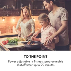 Kalahari Delicatessa Einbau-Ofen-Set Induktion 7000W 68Ltr Schwarz Edelstahl 18 Kalahari Delicatessa Einbau-Ofen-Set Induktion 7000W 68Ltr Schwarz Edelstahl -Haushaltsgerätegeschäft 60002585 yy 0007 logo Klarstein Delicatessa 60 Einbaukochfeld schwarz