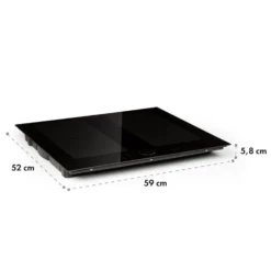 Kalahari Delicatessa Einbau-Ofen-Set Induktion 7000W 68Ltr Schwarz Edelstahl 22 Kalahari Delicatessa Einbau-Ofen-Set Induktion 7000W 68Ltr Schwarz Edelstahl -Haushaltsgerätegeschäft 60002585 yy 0012 logo Klarstein Delicatessa 60 Einbaukochfeld schwarz