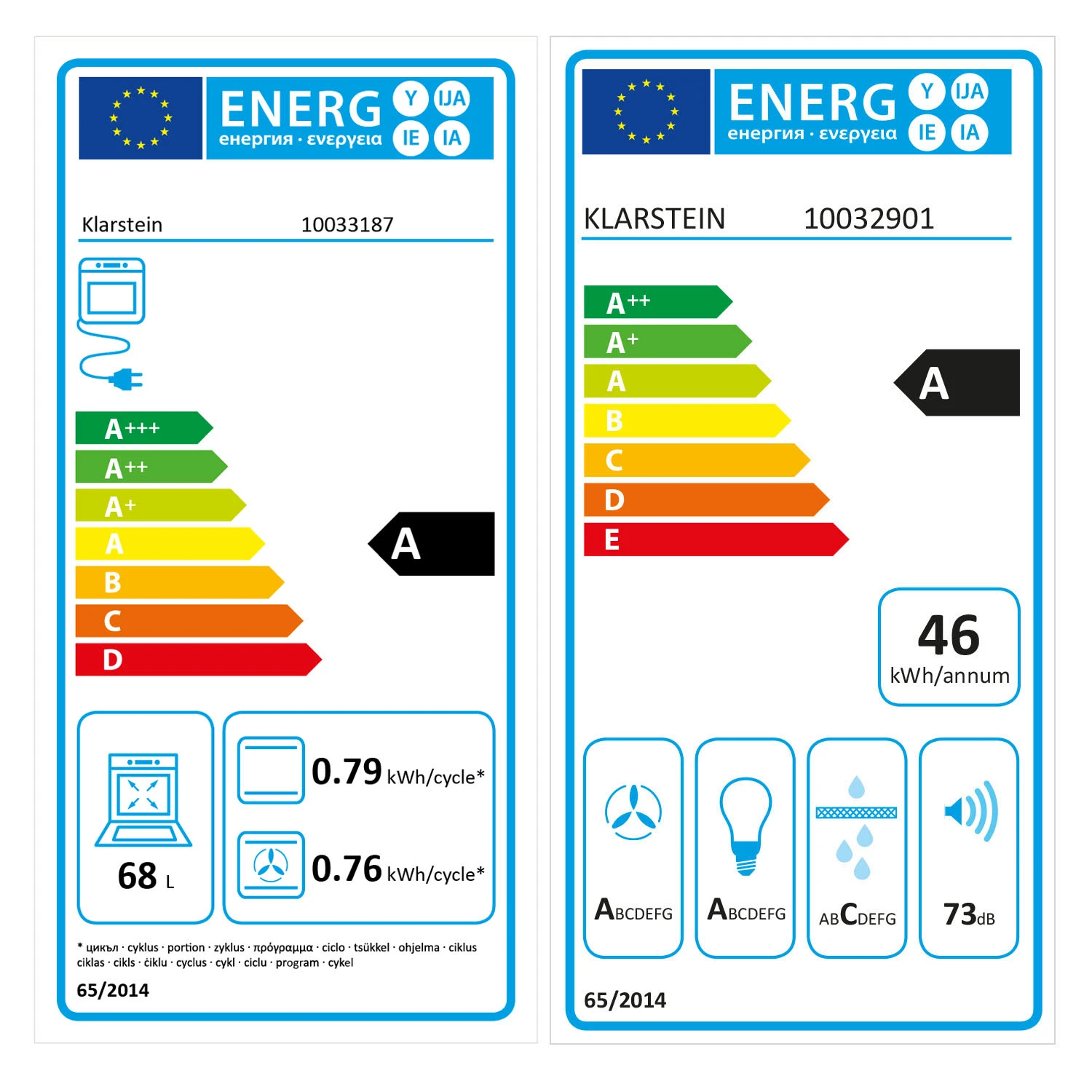 Klarstein Kalahari Limelight Einbau-Set Backofen + Abzugshaube 68Ltr 600 M³/h Schwarz Edelstahl 13 Klarstein Kalahari Limelight Einbau-Set Backofen + Abzugshaube 68Ltr 600 M³/h Schwarz Edelstahl – Bild 13