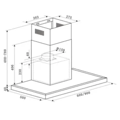 Klarstein Kalahari Limelight Einbau-Set Backofen + Abzugshaube 68Ltr 600 M³/h Schwarz Edelstahl 24 Klarstein Kalahari Limelight Einbau-Set Backofen + Abzugshaube 68Ltr 600 M³/h Schwarz Edelstahl -Haushaltsgerätegeschäft 60002587 yy 0012 logo Klarstein Limelight Dunstabzugshaube 60cm silber