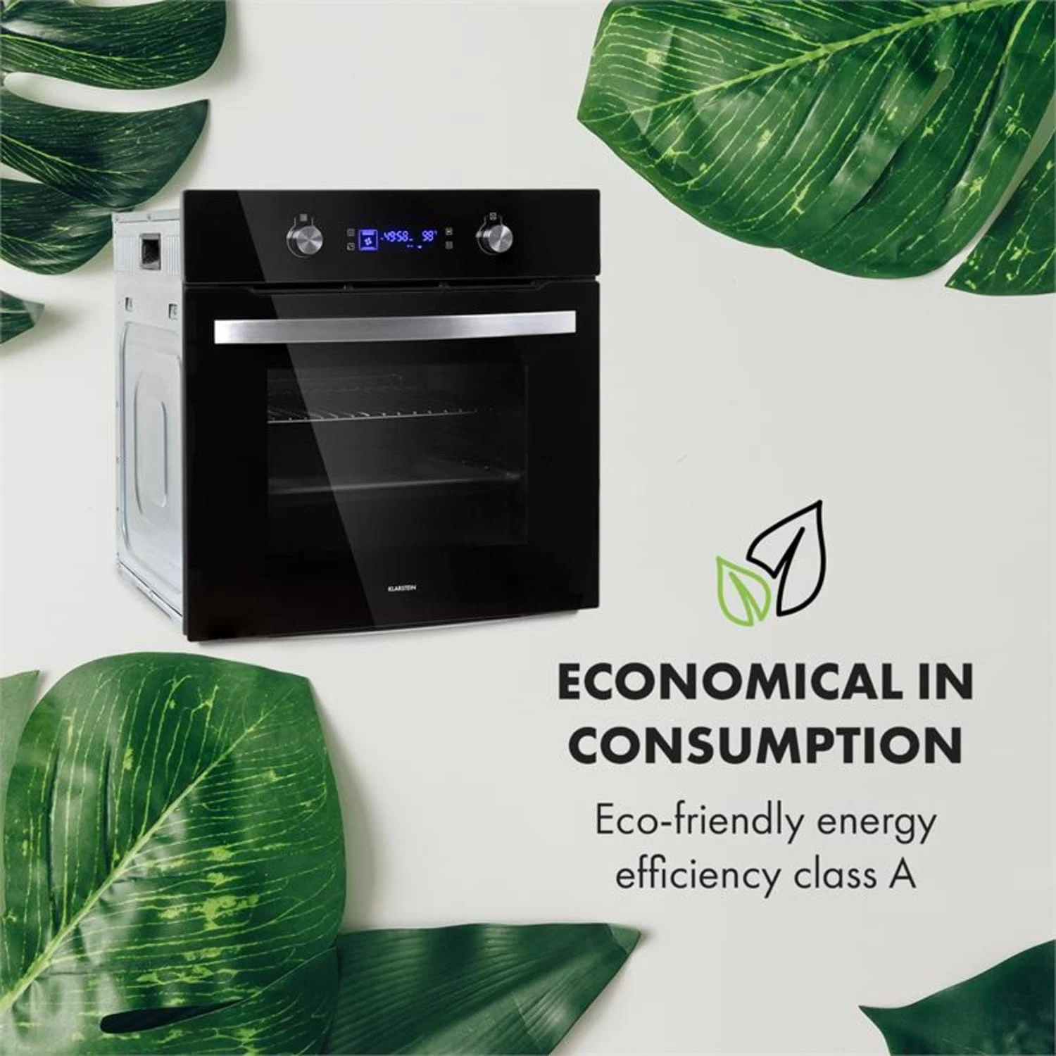 Gusteau Remy Einbau-Set Backofen + Einbau-Haube 2950W 64Ltr 620 M³/h Schwarz Edelstahl 6 Gusteau Remy Einbau-Set Backofen + Einbau-Haube 2950W 64Ltr 620 M³/h Schwarz Edelstahl – Bild 6