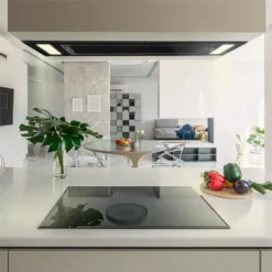 Gusteau Remy Einbau-Set Backofen + Einbau-Haube 2950W 64Ltr 620 M³/h Schwarz Edelstahl 19 Gusteau Remy Einbau-Set Backofen + Einbau-Haube 2950W 64Ltr 620 M³/h Schwarz Edelstahl -Haushaltsgerätegeschäft 60002597 yy 0007 ambient Klarstein Remy Deckenhaube 90 cm schwarz reedit