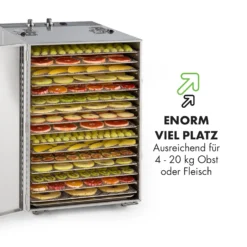 Master Jerky 16 Dörrautomat + Fleischhaken Set 1500W 40-90 °C 15h-Timer Edelstahl Silber 14 Master Jerky 16 Dörrautomat + Fleischhaken Set 1500W 40-90 °C 15h-Timer Edelstahl Silber -Haushaltsgerätegeschäft 60002668 de 0006 logo