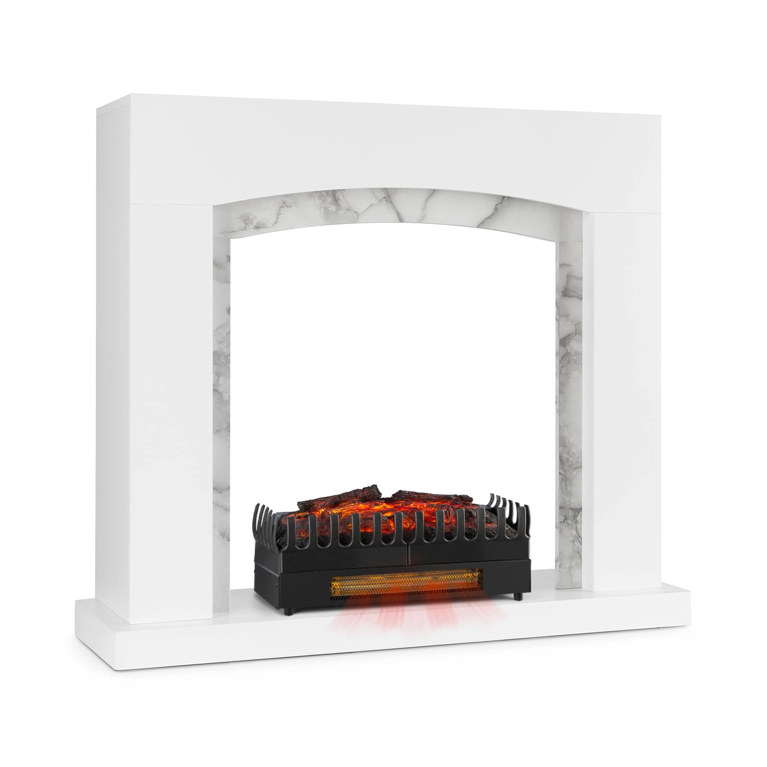 Studio Frame II Kamingehäuse + Kamini FX Kamineinsatz 2000W MDF Modernes Design 1 Studio Frame II Kamingehäuse + Kamini FX Kamineinsatz 2000W MDF Modernes Design