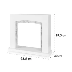Studio Frame II Kamingehäuse + Kamini FX Kamineinsatz 2000W MDF Modernes Design 15 Studio Frame II Kamingehäuse + Kamini FX Kamineinsatz 2000W MDF Modernes Design -Haushaltsgerätegeschäft 60002710 yy 0006 logo Klarstein Studio Frame II Gehaeuse Kamini FX