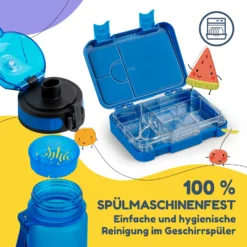 Schmatzfatz Frühstücksset Lunchbox & Trinkflasche Tritan Dicht BPA-frei -Haushaltsgerätegeschäft 60002942 de 0005 logo