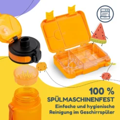 Schmatzfatz Frühstücksset Lunchbox & Trinkflasche Tritan Dicht BPA-frei 12 Schmatzfatz Frühstücksset Lunchbox & Trinkflasche Tritan Dicht BPA-frei -Haushaltsgerätegeschäft 60002945 de 0005 logo
